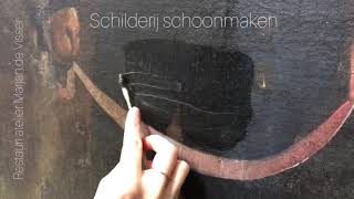 schilderij schoonmaken 2020 [upl. by Richey]