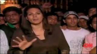 Rape attempt on CNN reporter by Indian crowd [upl. by Arivle]