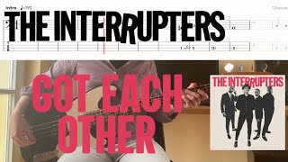 The Interrupters  Got Each Other feat Rancid Bass Cover amp Tabs [upl. by Ardnasela986]