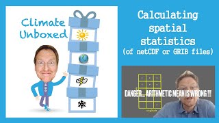 Calculating spatial statistics of netCDF files  Dont make this mistake [upl. by Oflodur]