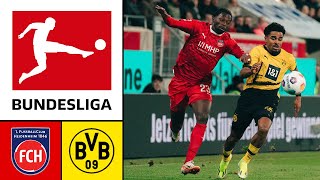 1 FC Heidenheim vs Borussia Dortmund ᴴᴰ 02022024  20Spieltag  1 Bundesliga  FIFA 23 [upl. by Tamiko]