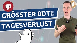 Größter Tagesverlust im 0DTE im Jahr 2024  Monatliches Trading Review [upl. by Venetia]