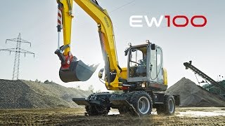 Wacker Neuson Mobilbagger EW100 [upl. by Anitsud]