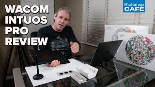 NEW WACOM intuos pro tablet REVIEW [upl. by Nauqas782]