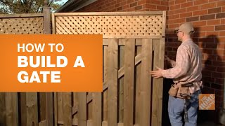 How To Build A Gate With Bonus Lattice Feature [upl. by Apilef]