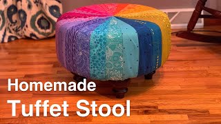 Homemade Tuffet Stool [upl. by Niamrahc]