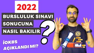 BURSLULUK SINAVI SONUÇLARI NASIL ÖĞRENİLİR 2022  BURSLULUK SINAV SONUÇLARINA NASIL BAKILIR 2022 [upl. by Ylremik]