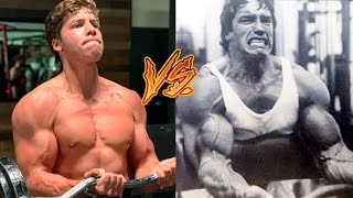 Natty Vs Juiced  Arnold Schwarzenegger And His Son again [upl. by Nywra888]