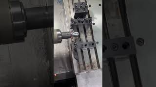 CNC PROFILE TURNING WITH GROOVING TOOL cnc turning manufacturing like share [upl. by Pearson]