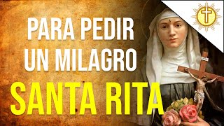 ORACION A SANTA RITA DE CASIA para pedir un milagro✝️ [upl. by Sauveur]