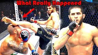 KNOCKOUT What Really Happened Islam Makhachev vs Alexander Volkanovski 2 [upl. by Lalittah]