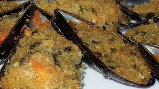 Cozze gratinate ricetta semplice al forno [upl. by Bowden]