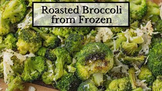 Roasted Broccoli From Frozen [upl. by Bartle]