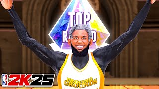 I HIT THE TOP RANK ON NBA 2K25 PROVING GROUNDS [upl. by Rebna]