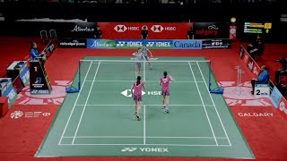 MatsumotoNagaharaJPN vs MatsuyamaShidaJPN  Badminton Canada open 2023  Finals [upl. by Camden]