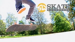 Skateboarding Trick Tips  Nollie Kickflip [upl. by Artima676]