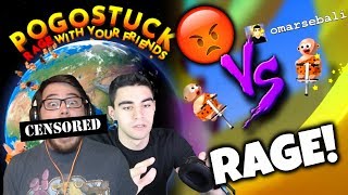 WE LOST OUR MINDS FROM RAGE  Pogostuck Rage With Your Friends feat Omar Sebali [upl. by Tiffanie]