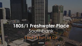 18051 Freshwater Place Southbank  Property Walk Thru Video  Hodges South Melbourne [upl. by Demetre]