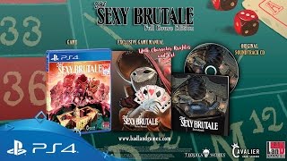 The Sexy Brutale Full House Edition  Launch Trailer  PS4 [upl. by Ritz]