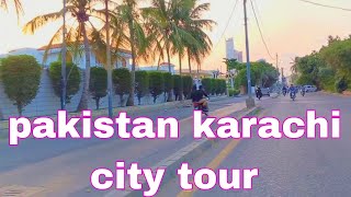 pakistan karachi city tour  Pakistan karachi city vlog [upl. by Marlena201]