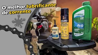 QUAL O MELHOR LUBRIFICANTE PARA CORRENTE [upl. by Mmada]