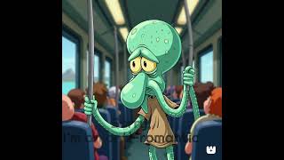 TXT  AntiRomantic Squidward AI Cover w Lyrics [upl. by Marna]