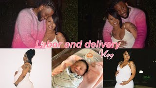 LABOR amp DELIVERY VLOG  emergency Csection first time mom [upl. by Ydnim804]