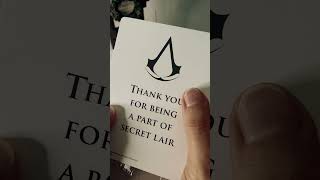 Secret Lair x Assassin’s Creed rainbow foil unboxing cards mtgcards [upl. by Sewel141]