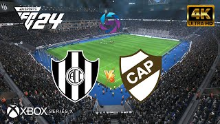 EA FC 24  Central Córdoba vs Platense  Liga Argentina 2024 4K 60FPS [upl. by Charley]