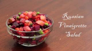 How To Make Russian Vinaigrette Salad [upl. by Suillenroc]