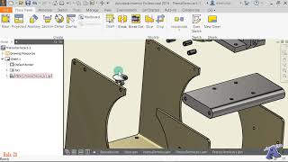 Curso de Inventor Na Prática Aula 20  Vista Explodida e Apresentação  Autocriativo [upl. by Dareen268]