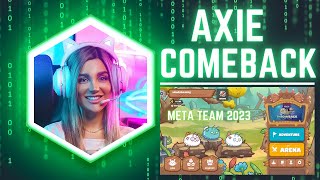 AXIE INFINITY V2 GAMEPLAY  COMBACK 2023  META TEAM [upl. by Eninotna]