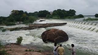 Pocharam dam water flowing medak [upl. by Kirbie925]