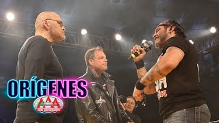 LOCURA con KONNAN VAMPIRO y CIBER  ORÍGENES  Lucha Libre AAA [upl. by Dric]