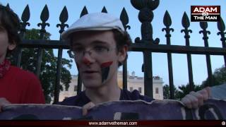 Adam learns about Keynesianism at Occupy DC [upl. by Odradlig930]