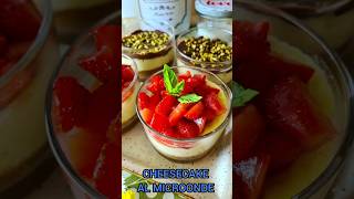 CHEESECAKE AL MICROONDE Ricetta completa sul mio canale youtube cheesecake cheesecakerecipes [upl. by Acinhoj624]