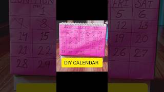 Easy Calendar making from waste 👍diy calendar 2024bestoutofwaste [upl. by Edelson965]