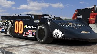 iRacing super late model fun race at Eldora Speedway [upl. by Jeniece]