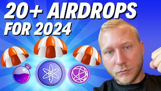 20 Cosmos Airdrop Mega Guide 2024 Make MILLIONS with Airdrops  Time Sensitive [upl. by Lihkin]