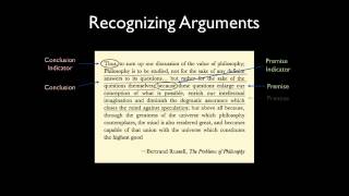 Identifying Arguments [upl. by Bunnie]