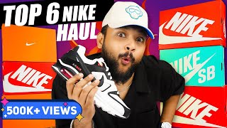 6 Best NIKE White ShoesSneakers for Men 🔥 NIKE Haul Unboxing amp Review 2023  ONE CHANCE [upl. by Altman]