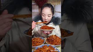 Spicy noodles  Noodles recipes  Mey Asmr [upl. by Nywra]