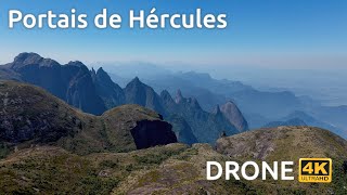 Portals of Hercules  Guapimirim  Drone 4k [upl. by Polito]