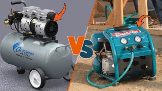 California Air Tools 8010 vs Makita MAC2400 Air Compressor Comparison [upl. by Hopkins]