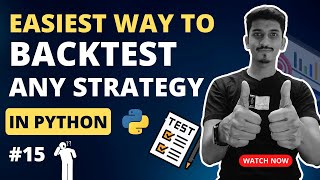 How to Backtest ANY STRATEGY in Python  Python For Trading [upl. by Sudhir]