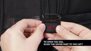 Samsonite  How to attach your IM TG [upl. by Yllor]