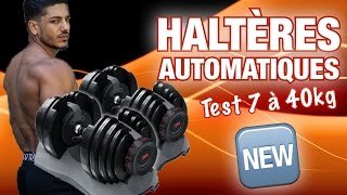 Les HALTÈRES AUTOMATIQUES 5 à 40 kg LE TEST by Bodytime [upl. by Corette]