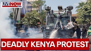 Kenya protest turns deadly amid proposed tax increase several dead  LiveNOW from FOX [upl. by Anerdna]