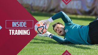 Micd Up Goalkeeper Training Session 🧤  Xavi Valero  Inside Training [upl. by Hulbig]