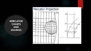 Mercator Charts and Sailings  Coastal and Terrestrial Navigation [upl. by Flosser]